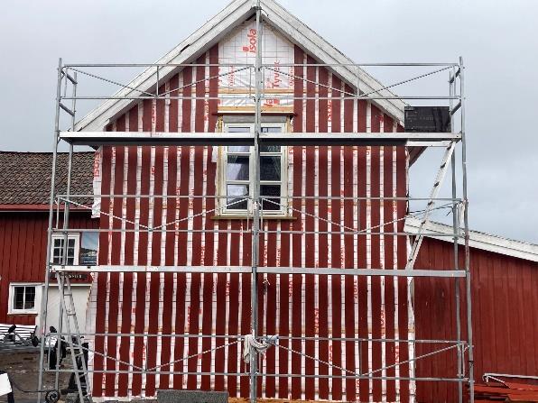 Tollpakkbodens sørvegg